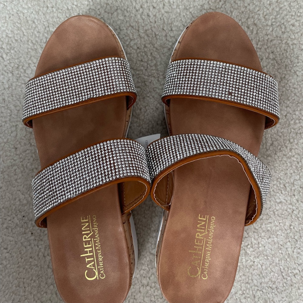 Sparkle Wedge sandal